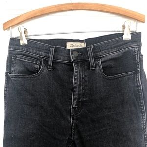 Madewell Captain Wash  10” High Waisted Jeans
